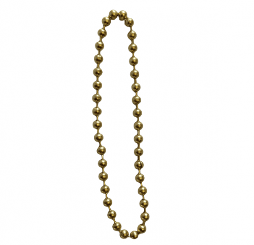 Brass No. 10 Chain Continuous Loop (4.5mm Ball)
