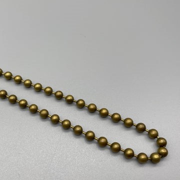 Antique Gold No. 10 Chain Continuous Loop (4.5mm Ball)