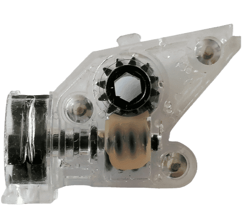 2 Meccanismi Di Inclinazione Per Tende Veneziane 50mm – Ricambio Con Asta Esagonale Da 6mm