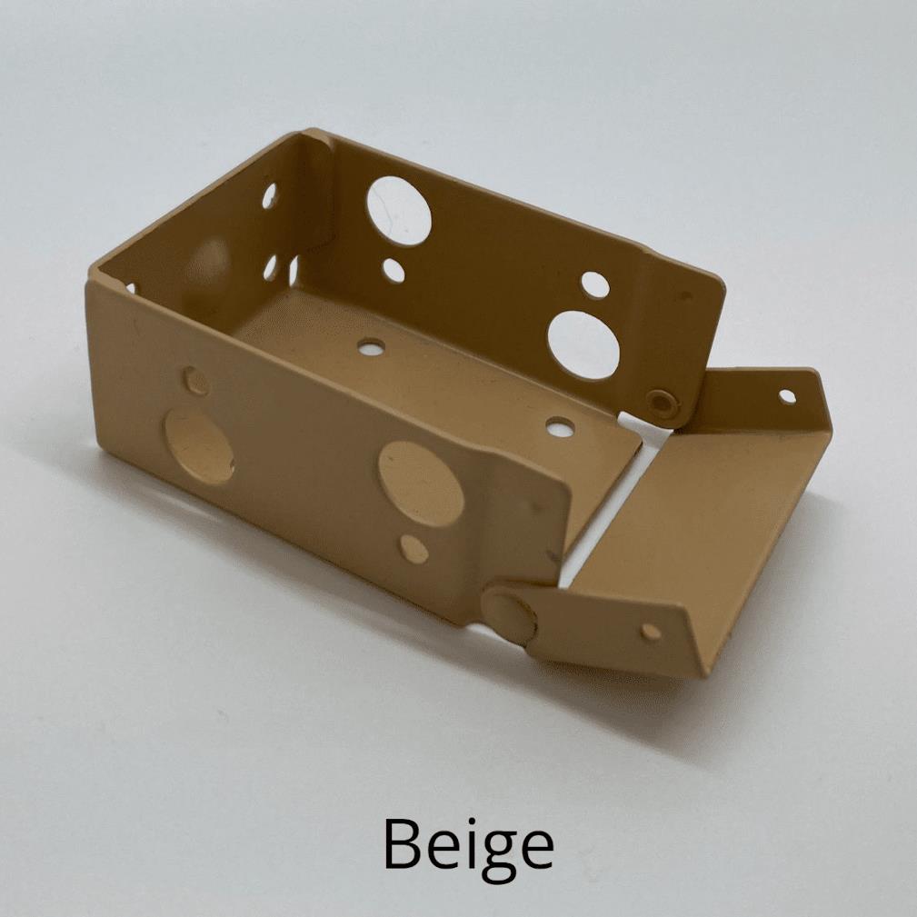 Rectangular Metal Box Brackets for 50mm Blinds (Pair of Brackets)