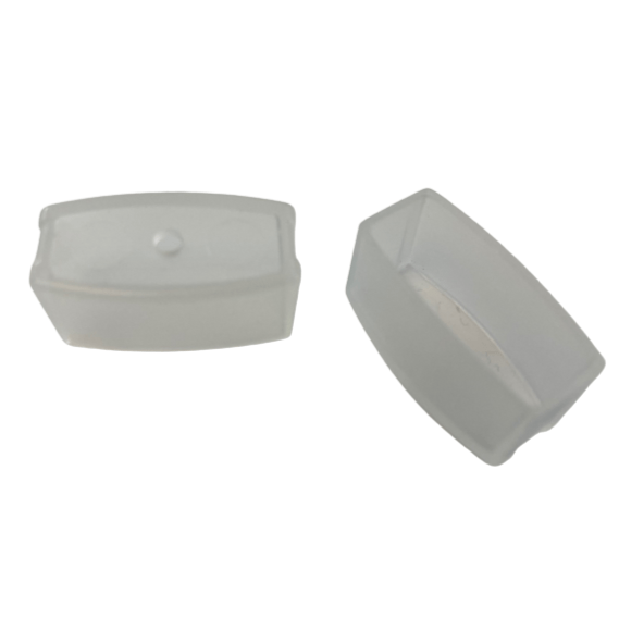 25mm Blind End Caps (Pack of 2 Square End)