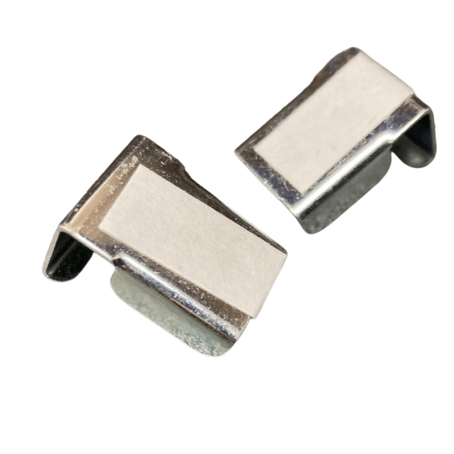 Pair of Metal Valance Clips/Pelmet Brackets for Wood/Sunwood Blinds