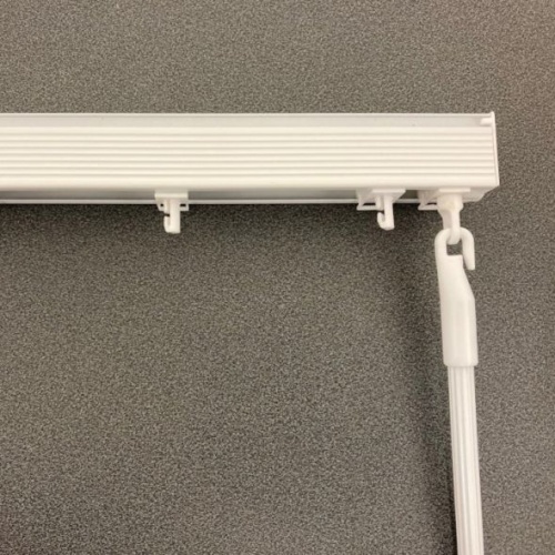 Narrow Bodied Vertical Blind Rail (Wand Control)